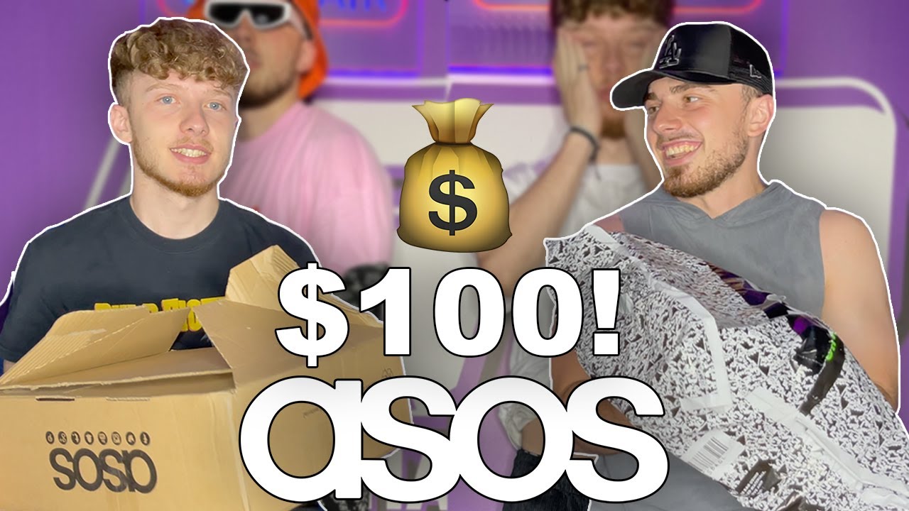 DOING EACH OTHERS ASOS SHOPPING!!! ($100 CHALLENGE)