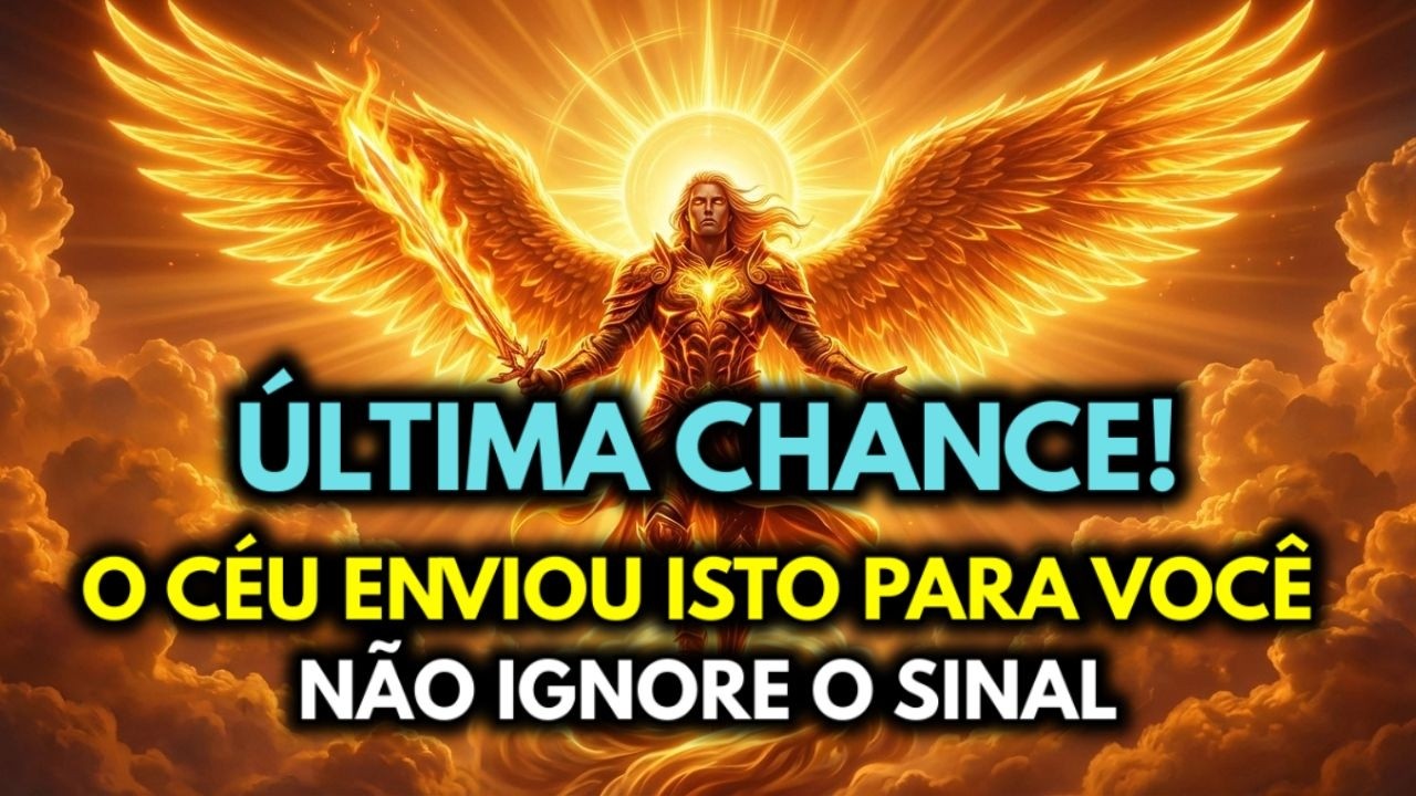 🔴 FALTAM APENAS 2 MINUTOS — O ARCANJO MIGUEL DIZ: O CÉU ACABOU DE ENVIAR UM ALERTA URGENTE COM SEU..