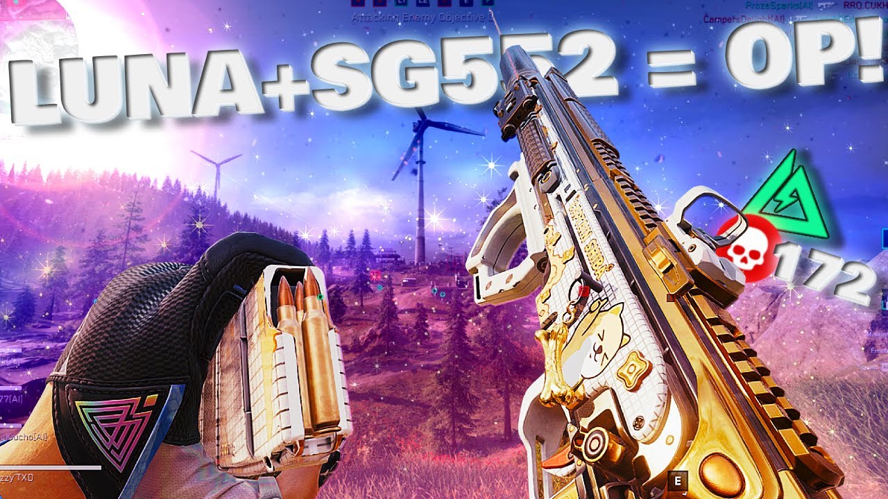 COMBO PALING GOKIL! LUNA + SG552 AUTO PANEN KILL COY!! - DELTA FORCE INDONESIA