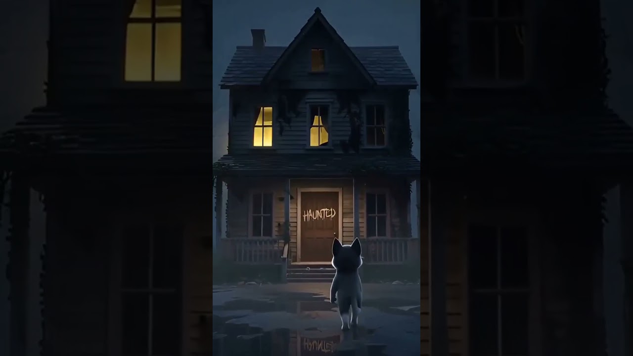 The haunted house😨💀 | Horror Cartoon Story 