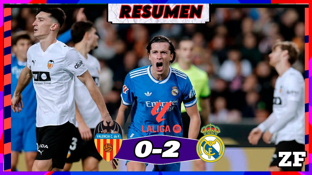🔴 VALENCIA VS REAL MADRID EN VIVO ⚽ LA LIGA DE ESPAÑA FECHA 23 2026 🏆 ZONA FUT