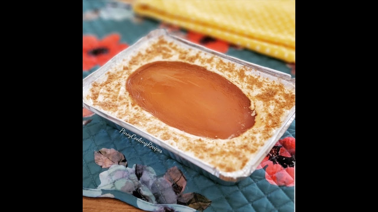 How to make Graham de Leche / Leche Flan Graham Float