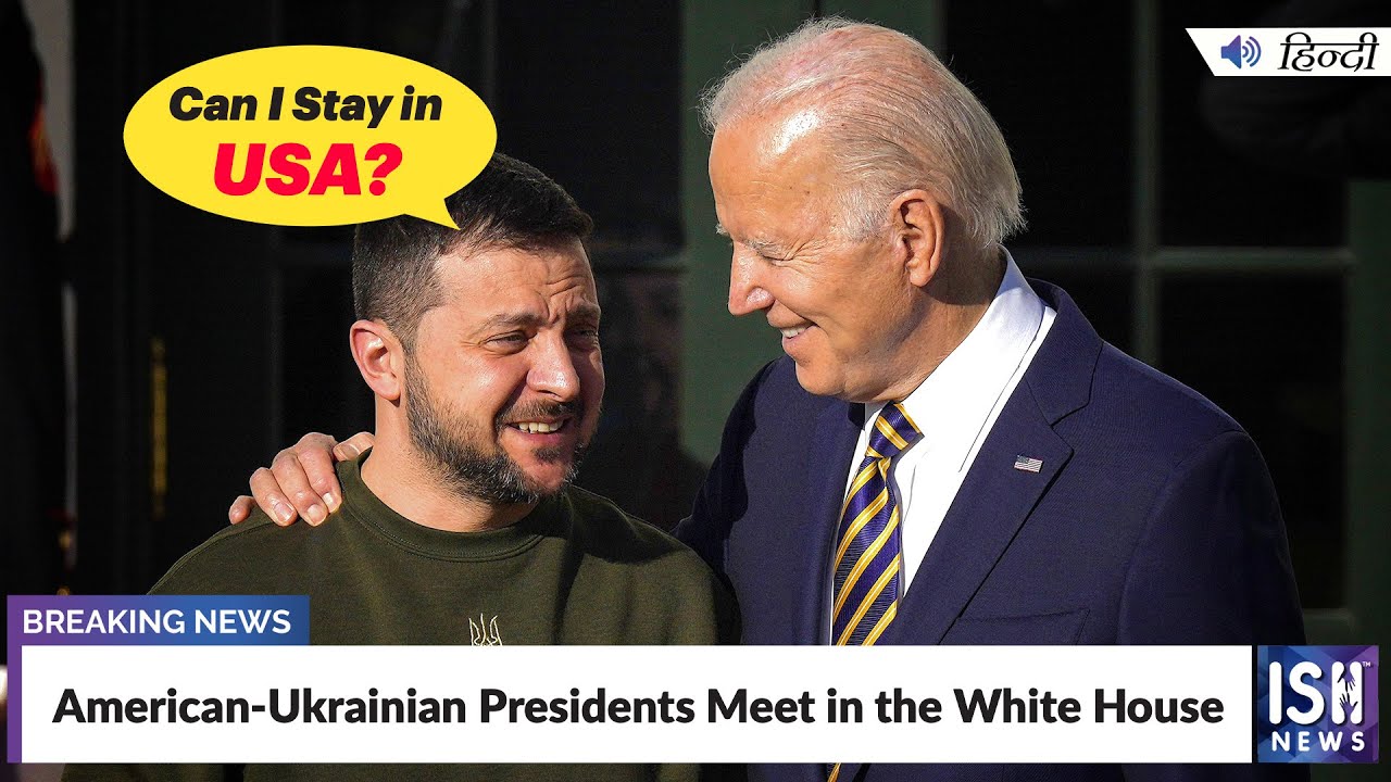 American-Ukrainian Presidents Meet in the White House | ISH News