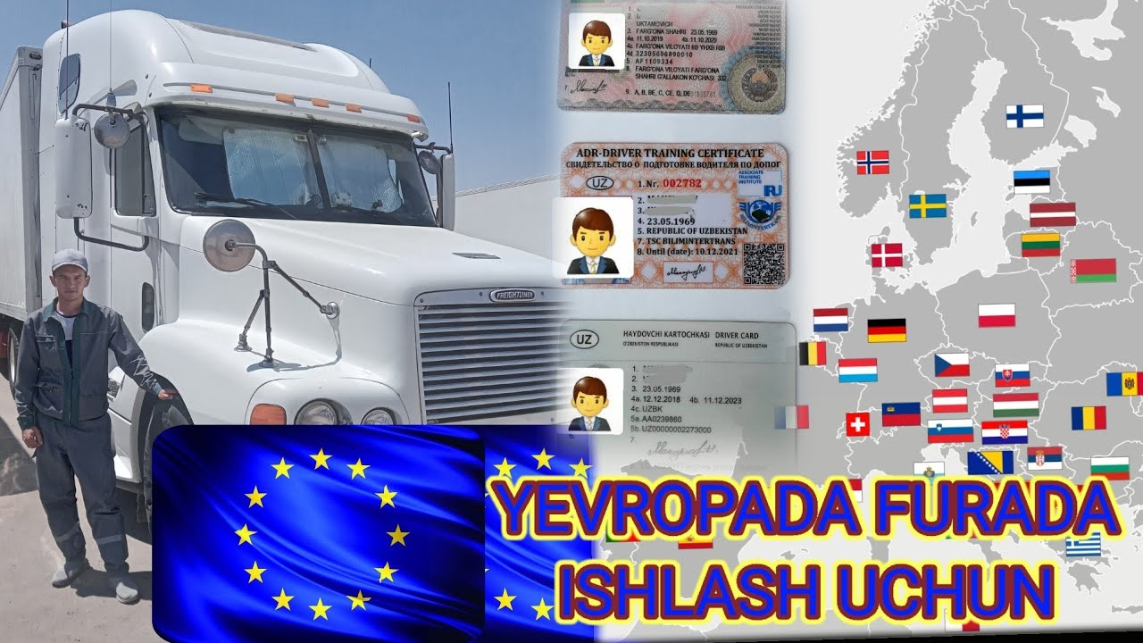 YEVROPAGA FURADA ISHLASH