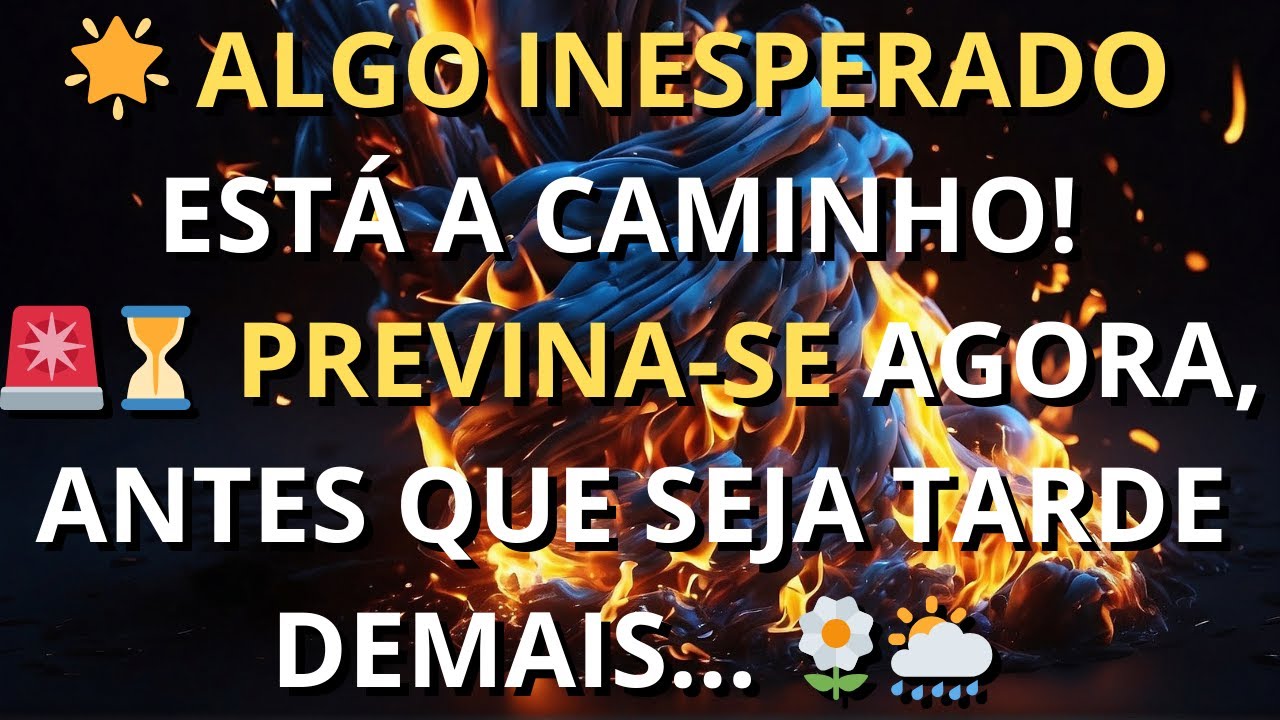🌈 Alerta dos Anjos! 💌 Prepare-se para o Inesperado! 🌟👼 #mensagensdosanjos