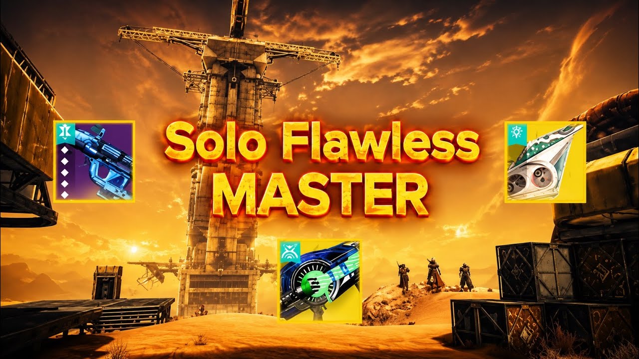 Solo Flawless Master Spire Of the watcher on warlock edge of fate (Ash&Iron)