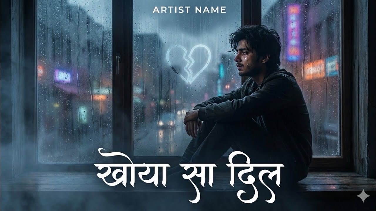 खोया सा दिल | उदास Hindi Sad Song Lyrics | तेरी यादों में डूबा हूँ | New Heartbroken Song 2026 ❤️‍🩹