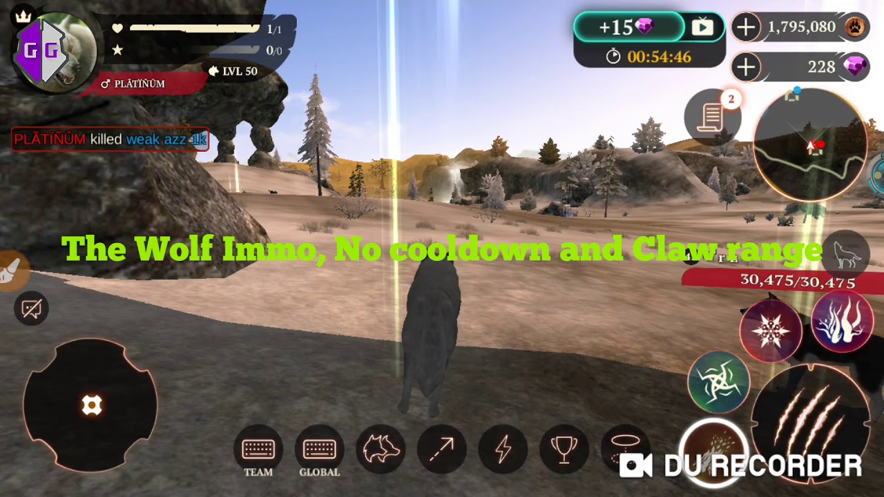 The Wolf version 1.9.0 - Immortal || No Cooldown || Claw Range