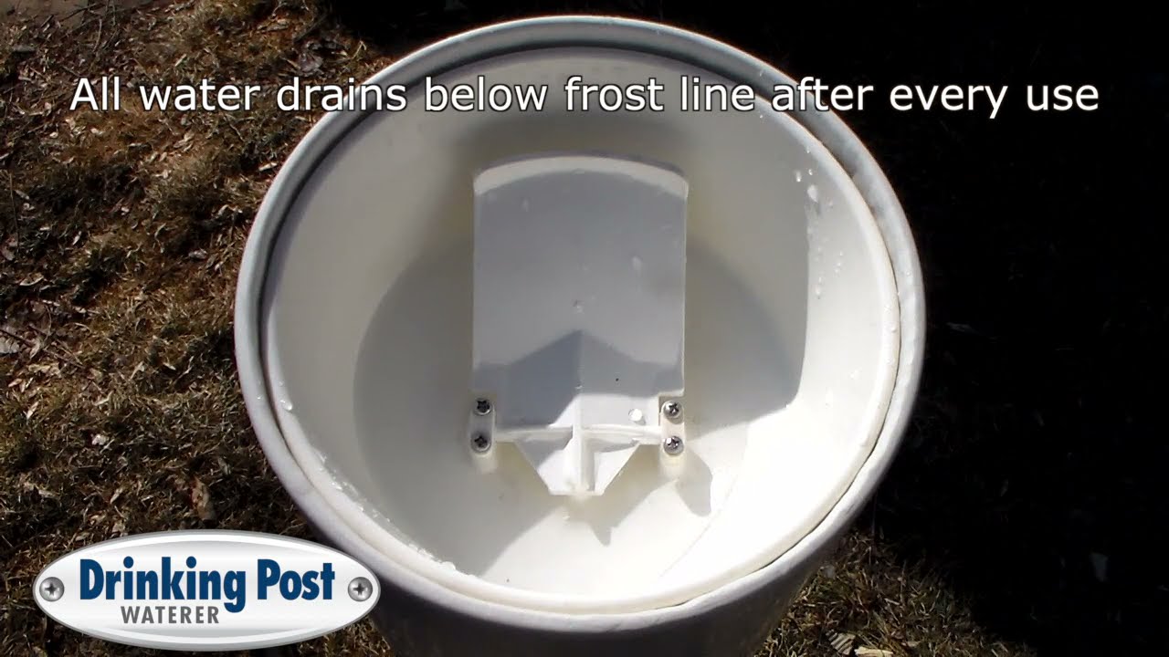 How Drinking Post Waterers Work