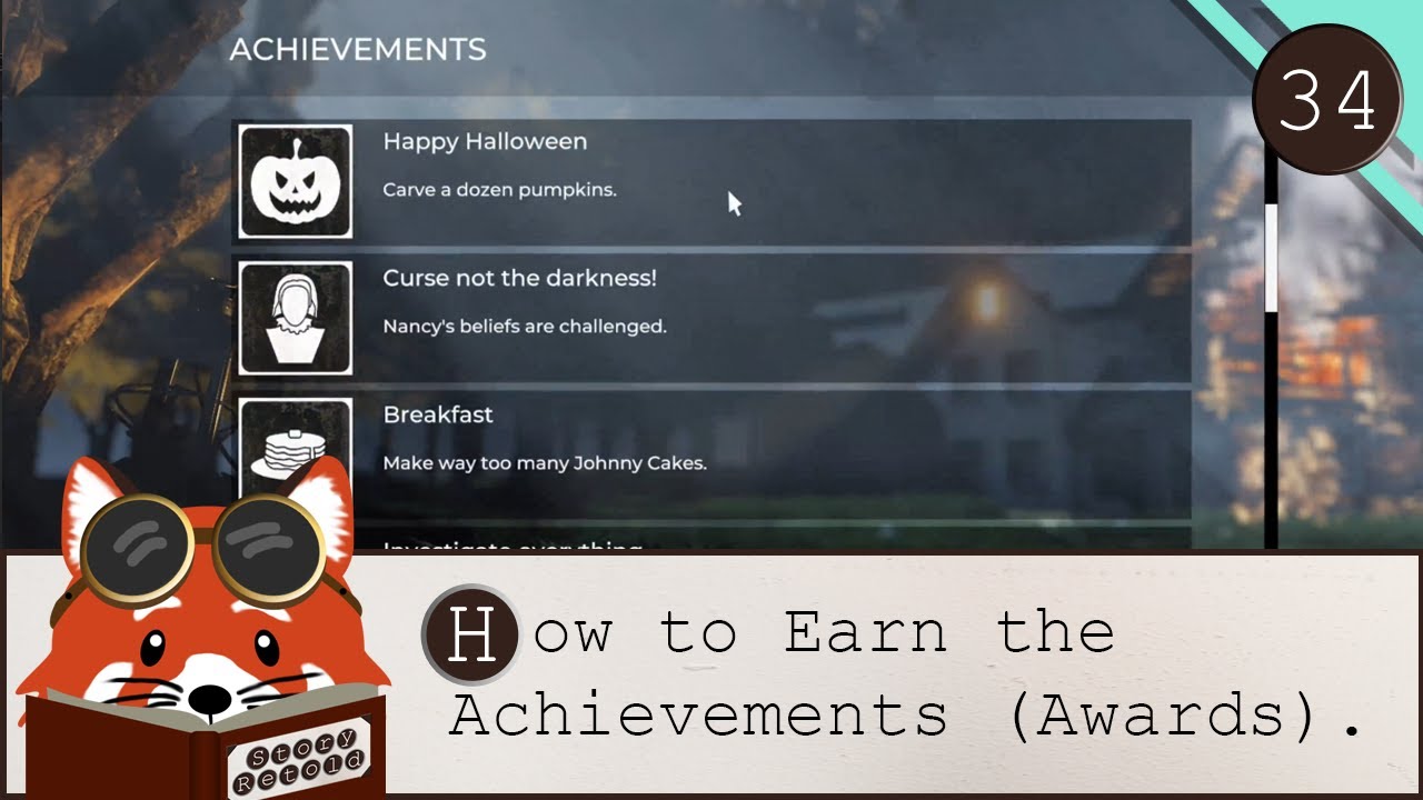 How to Earn the Achievements (Awards) | Midnight in Salem