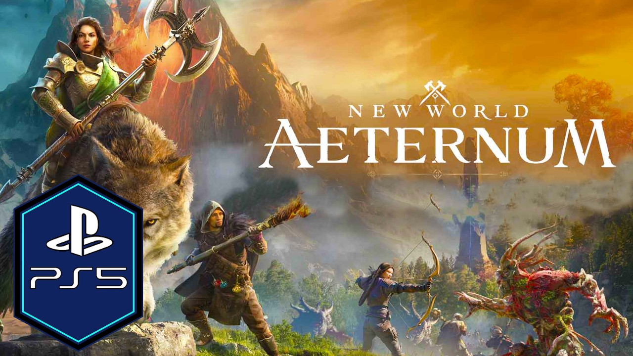 New World Aeternum PS5 Gameplay [Beta] [MMORPG]