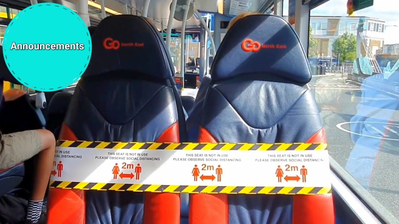 Various Go North East Bus Announcements