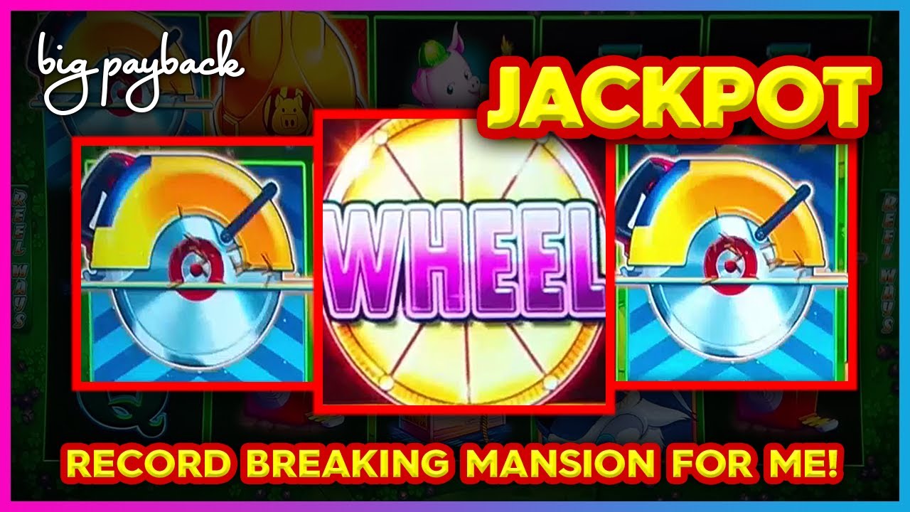 $18/Spin → SUPER SHOCKING! JACKPOT on Huff N' Even More Puff Slots!! AND THE WHEEL!!!