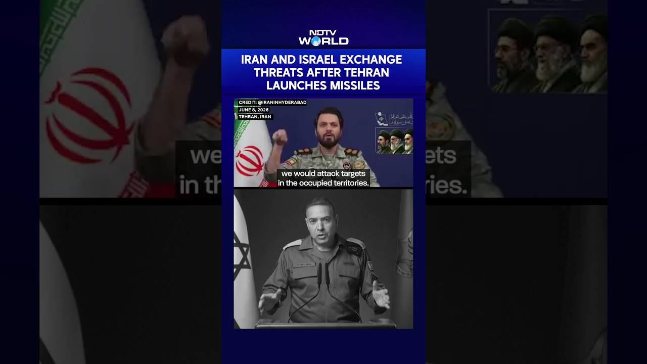 Iran Israel War | Iran, Israel Trade Missile Threats After Beirut Strikes Escalate Lebanon Conflict