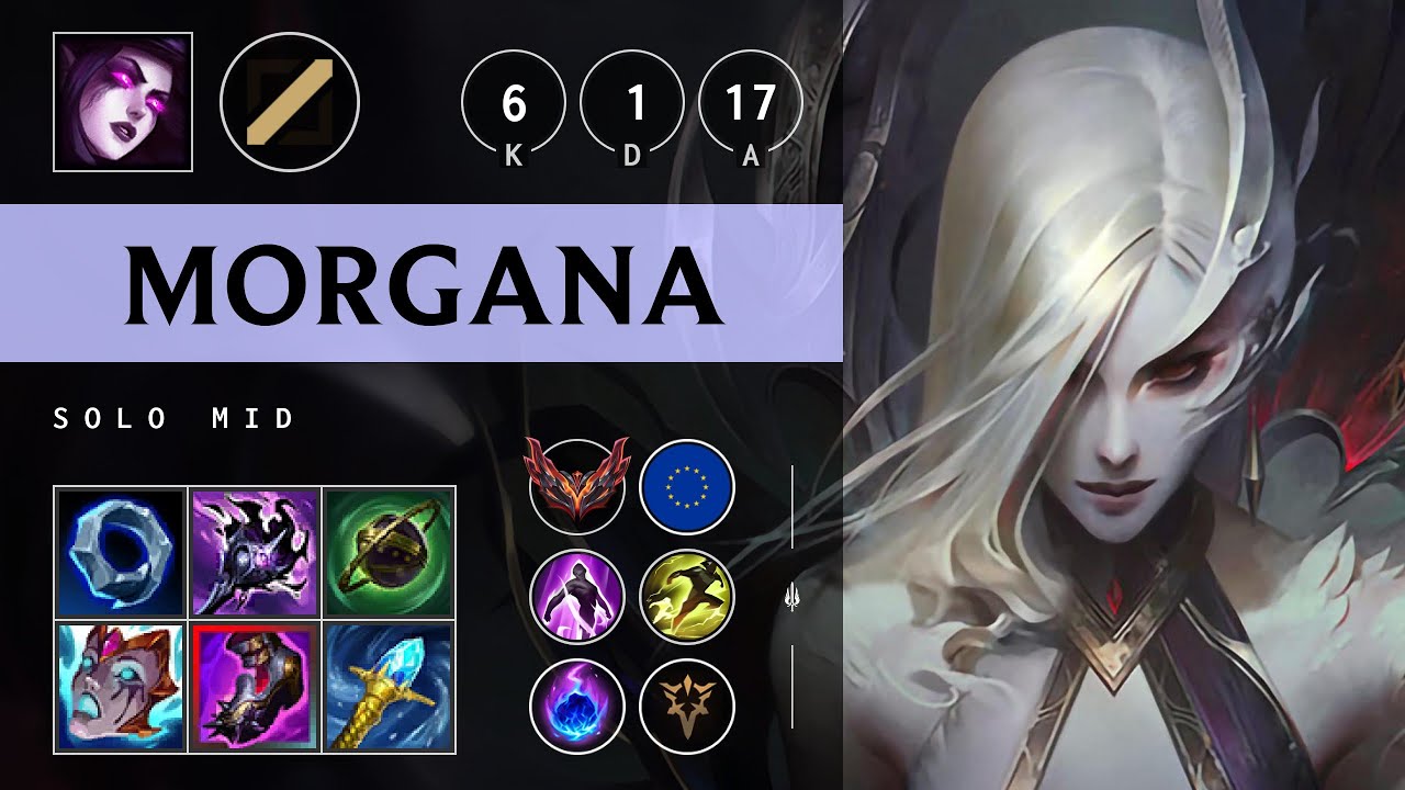 Morgana Mid vs Orianna - EUW Grandmaster Patch 25.16