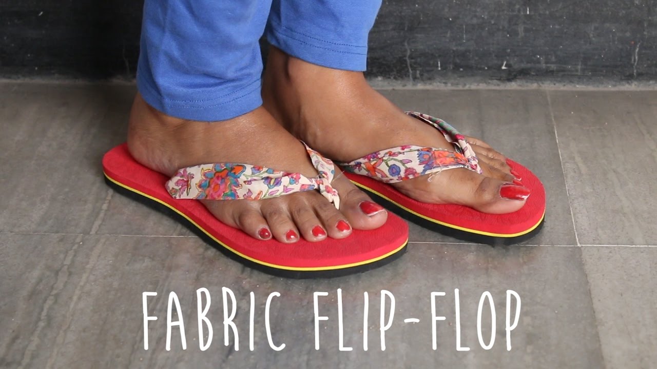 DIY : Fabric Flip Flop