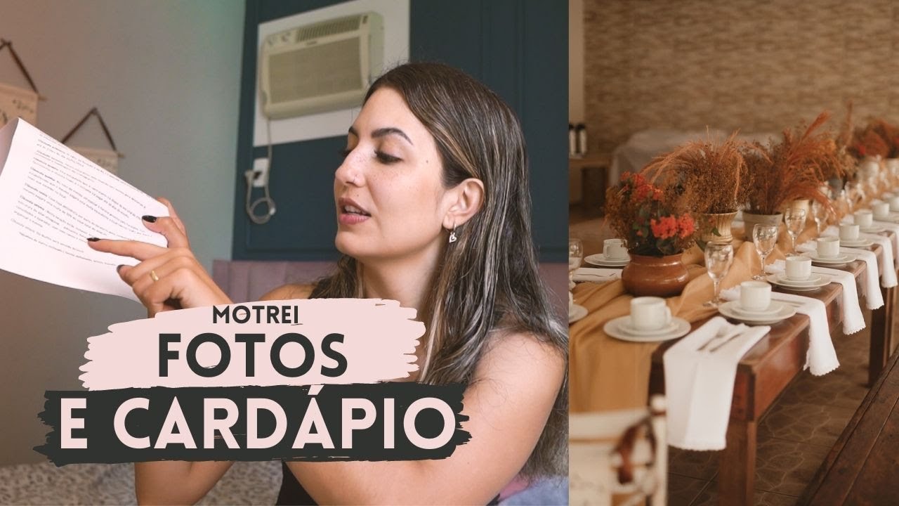 COMO FOI SERVIR CAFÉ DA TARDE NO MEU CASAMENTO? | Camila Lima