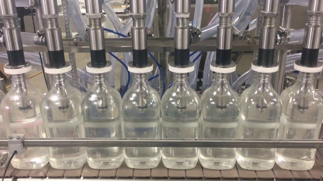 Complete Automatic Filling and Capping Machine Line by ACASI Machinery