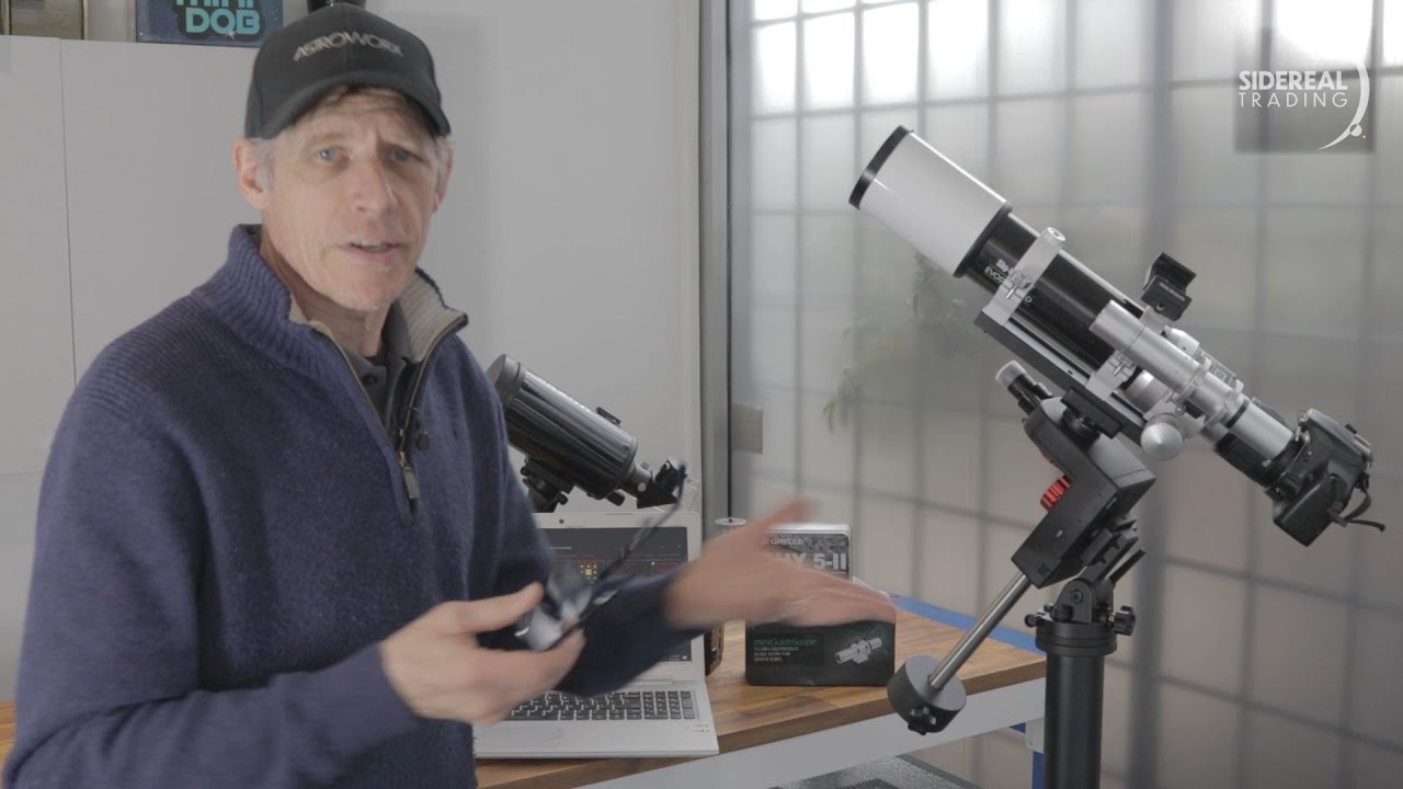Unboxing the iOptron SkyHunter goto equatorial mount