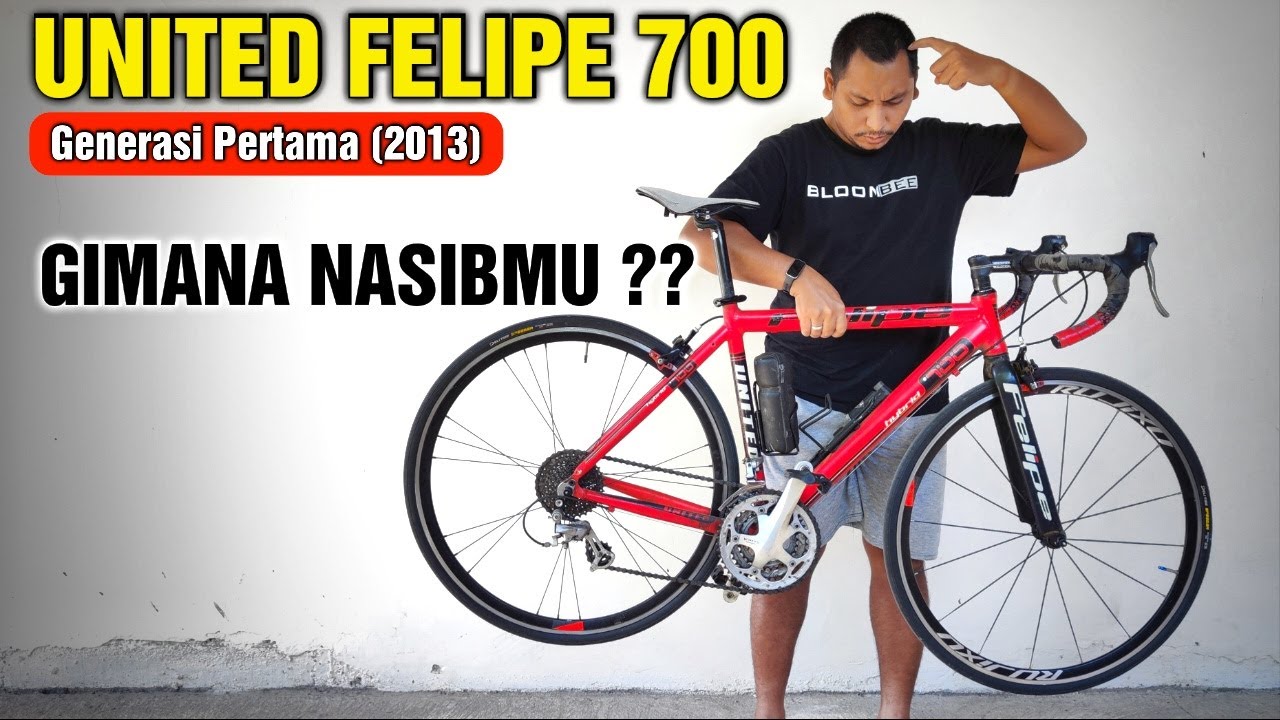Generasi Pertama United Felipe 700 Sepeda Hybrid yang JAUH BERBEDA dari Felipe 1.0 dan Felipe 2.0