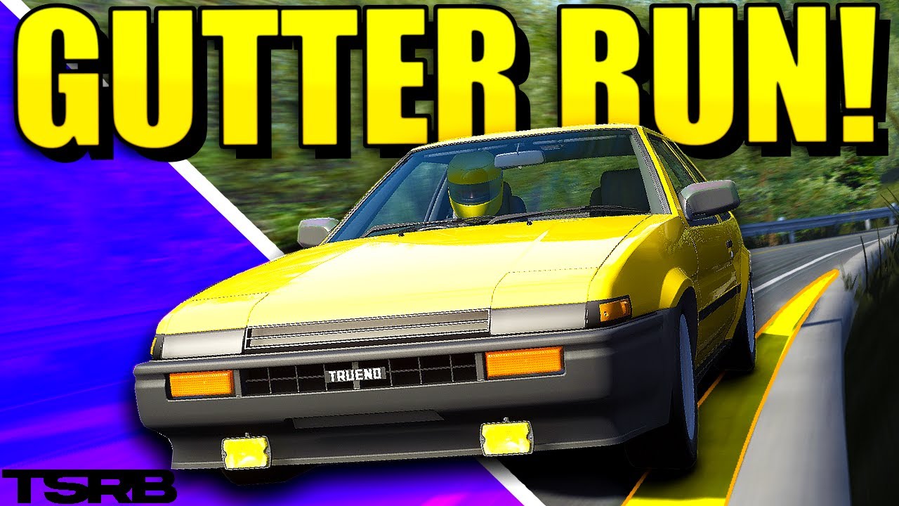 Как пройти GUTTER RUN | Assetto Corsa Touge