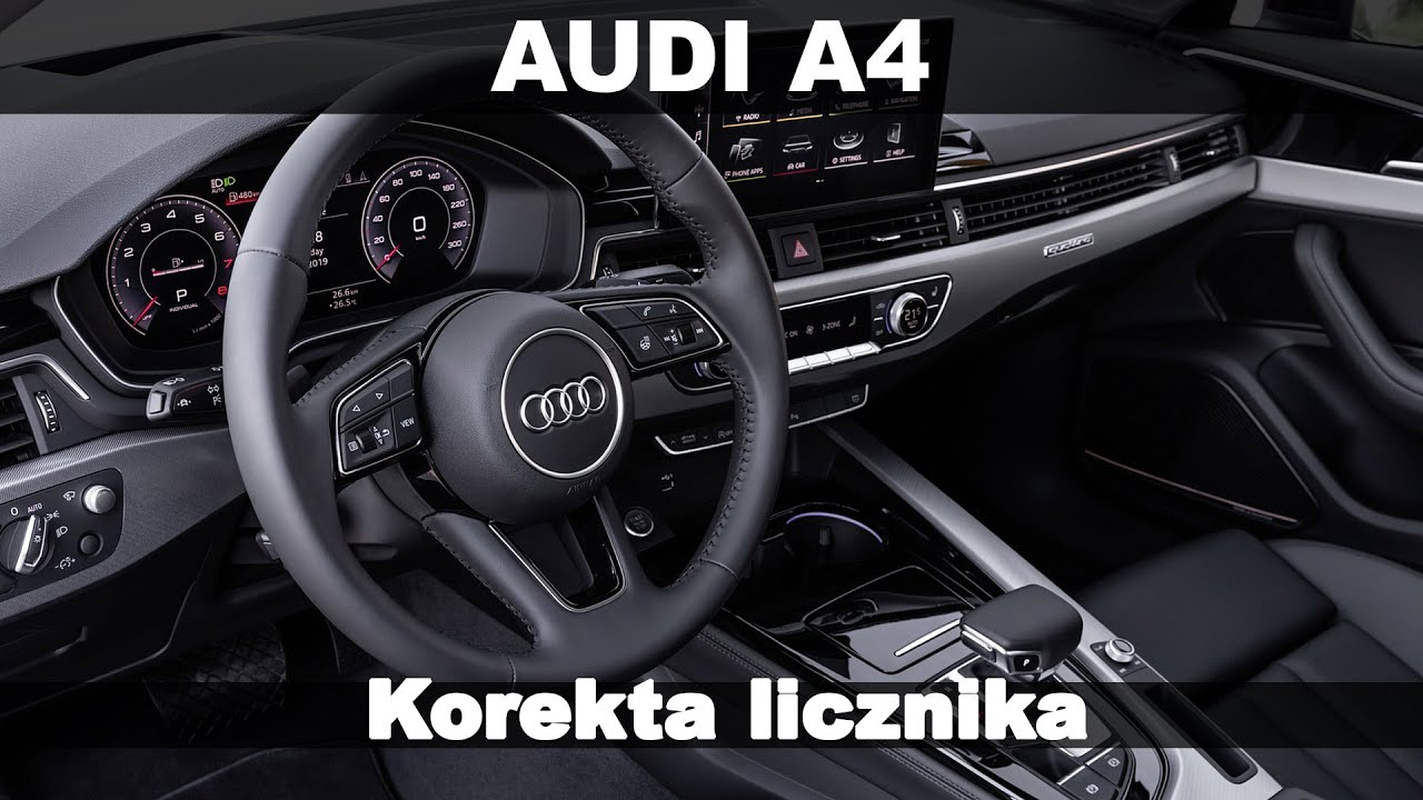 AUDI A4 - COFANIE LICZNIKA - INSTRUKCJA