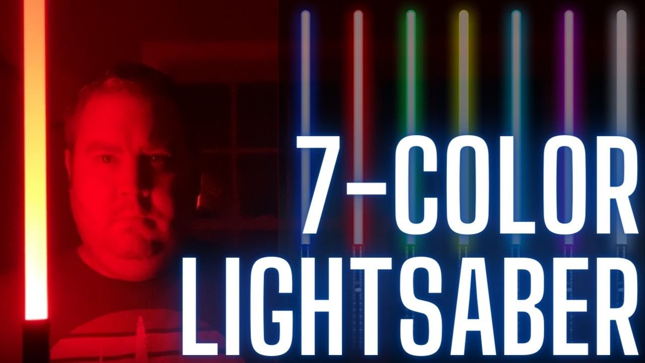 JEAOUSM 7-Color Lightsaber | Unboxing & Review