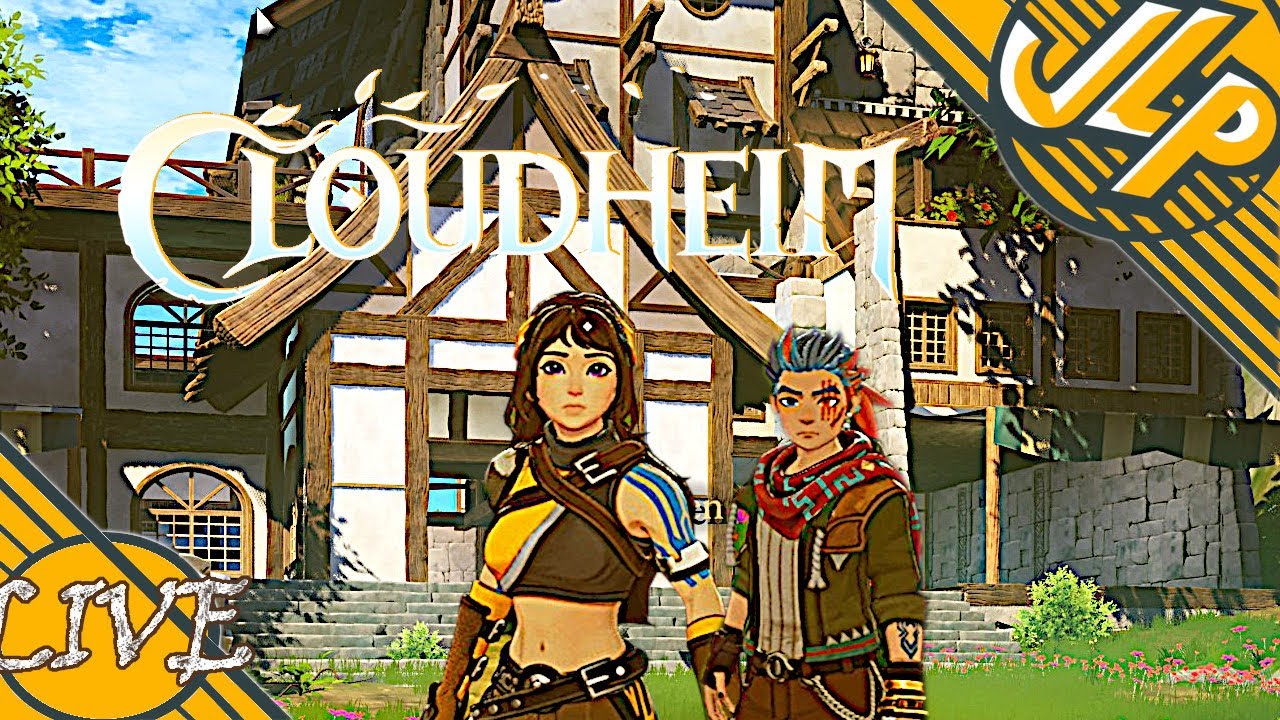 🪓Cloudheim 🏹 Weiter mit unserem Laden im Himmel 😁👀Multiplayer👉🏻 LIVE⭕ Part 2