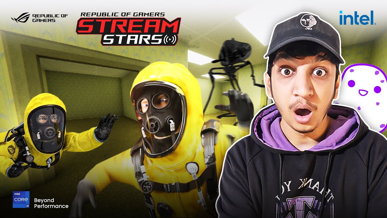 Surviving the Backrooms with  @Potato_  | ROG Stream Stars powered by @intelindia
