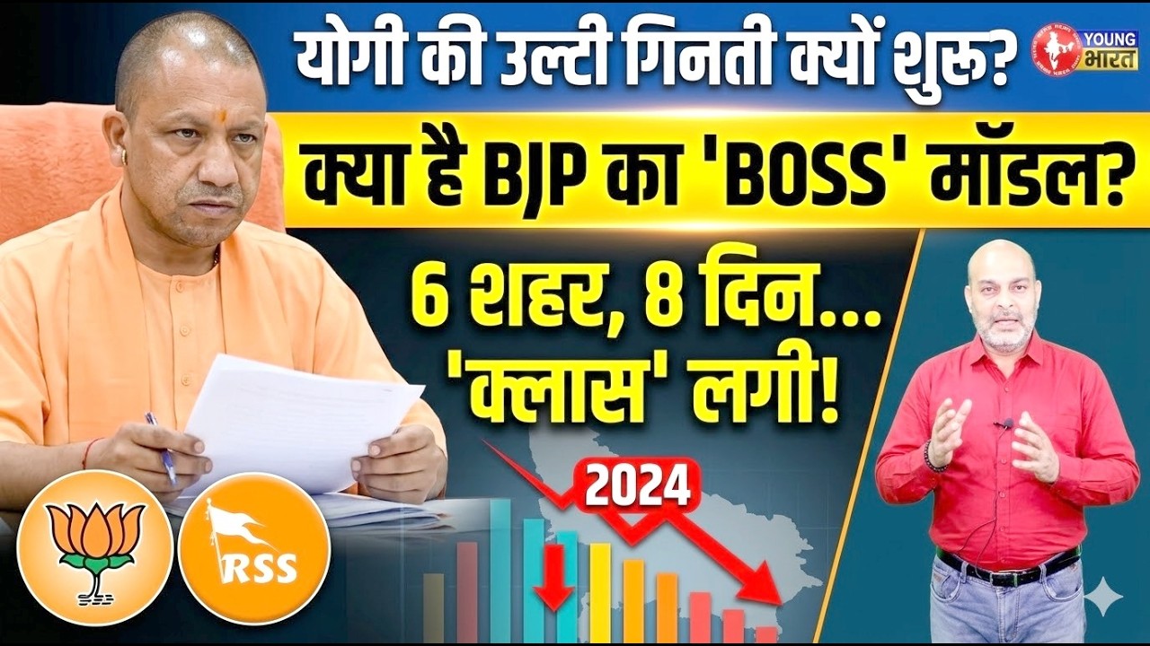 क्या UP में Yogi की उल्टी गिनती? 2027 से पहले BJP का 'BOSS' मॉडल एक्टिव! जानें— गुप्त मीटिंग का सच?