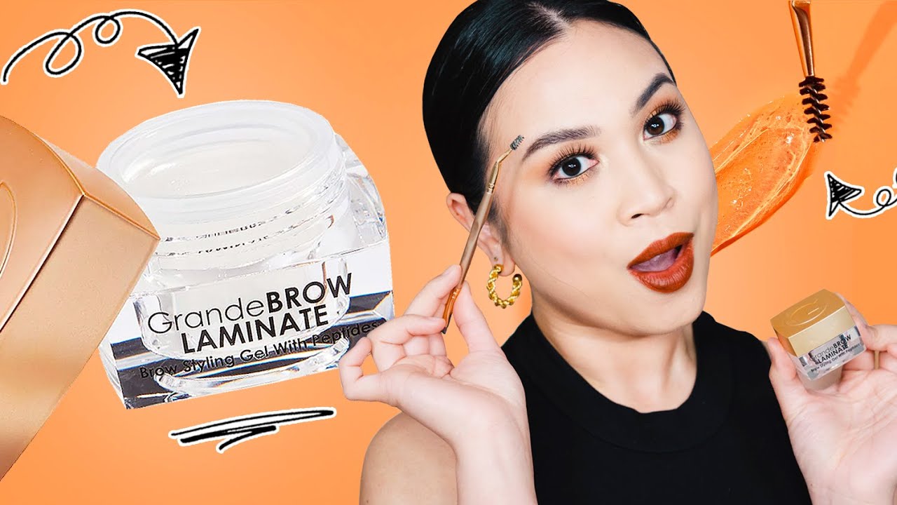 easy brow laminate 😱🤯 grande cosmetics