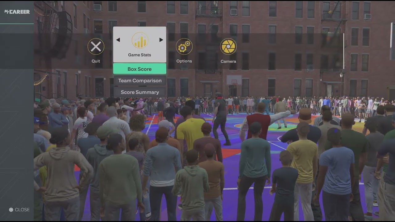 Back to back defensive stops in Street Kings in NBA 2K26