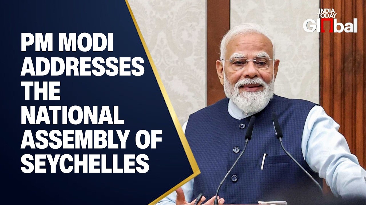 LIVE: PM Narendra Modi Addresses the National Assembly of Seychelles