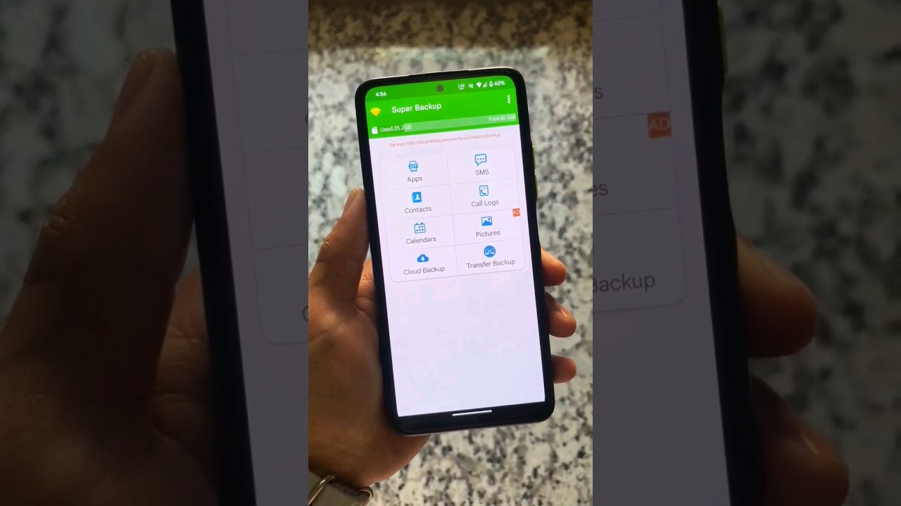Это приложение для резервного копирования данных для Android весьма неплохое!