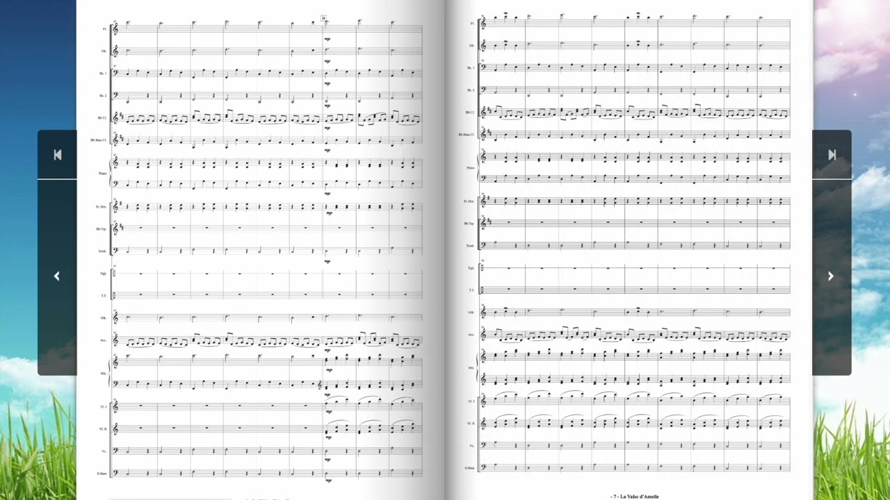 La Valse d'Amelie - Arranged by Johan de Wit
