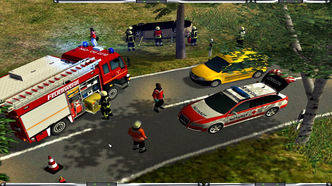 Verkehrsunfall auf Landstraße! - Dorfmodifikation Schrietz | Emergency 4