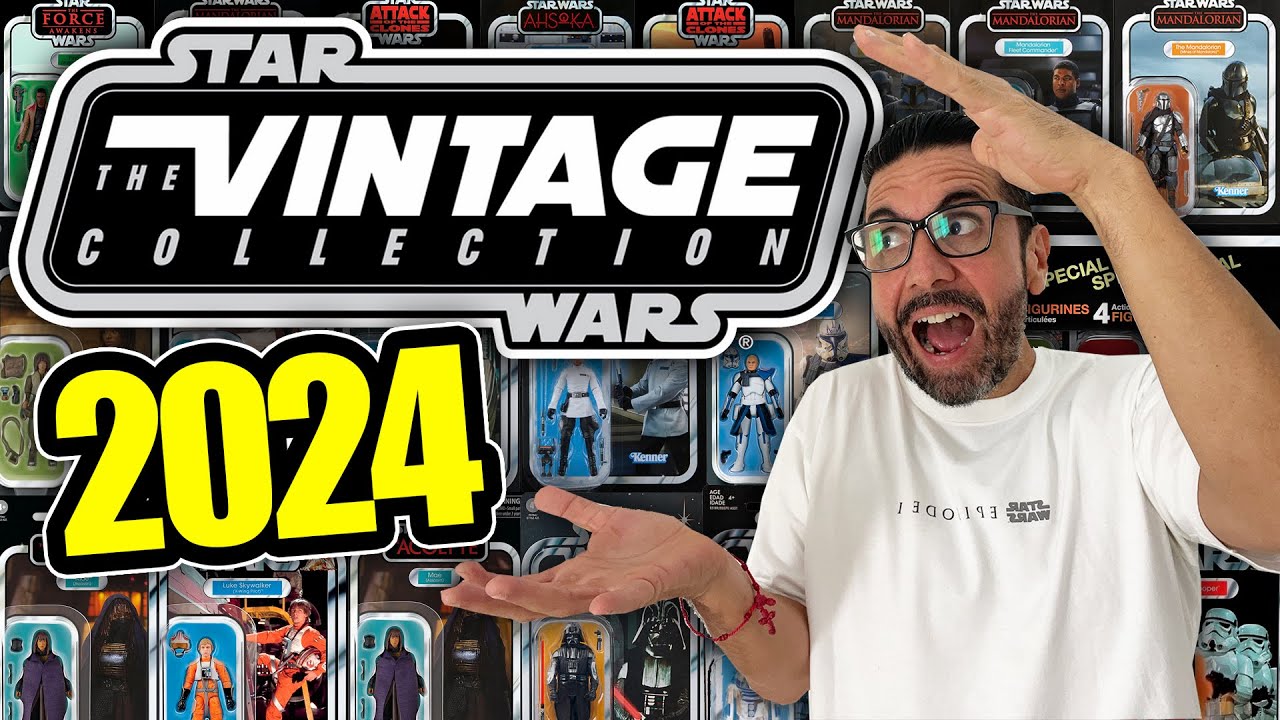 Todas las figuras Vintage Collection del 2024 ¿Cual fue tu favorita?