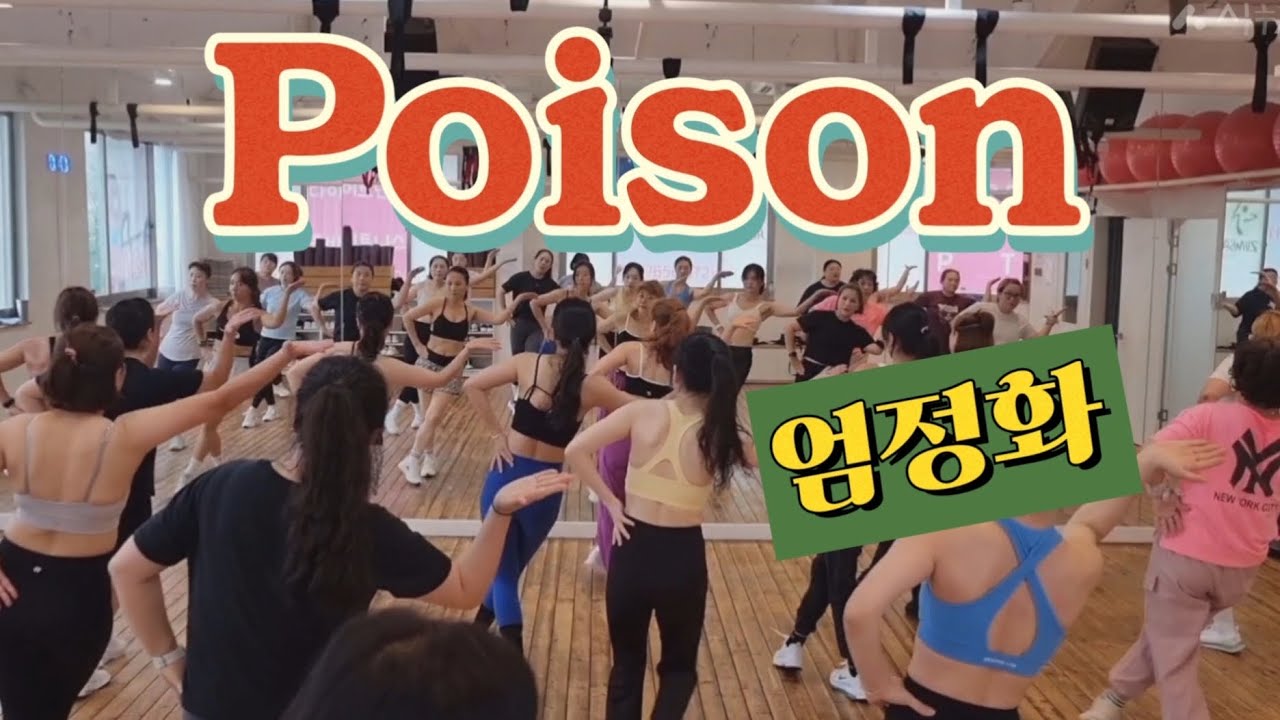 Poison/포이즌/엄정화/다이어트댄스/제주댄스핏