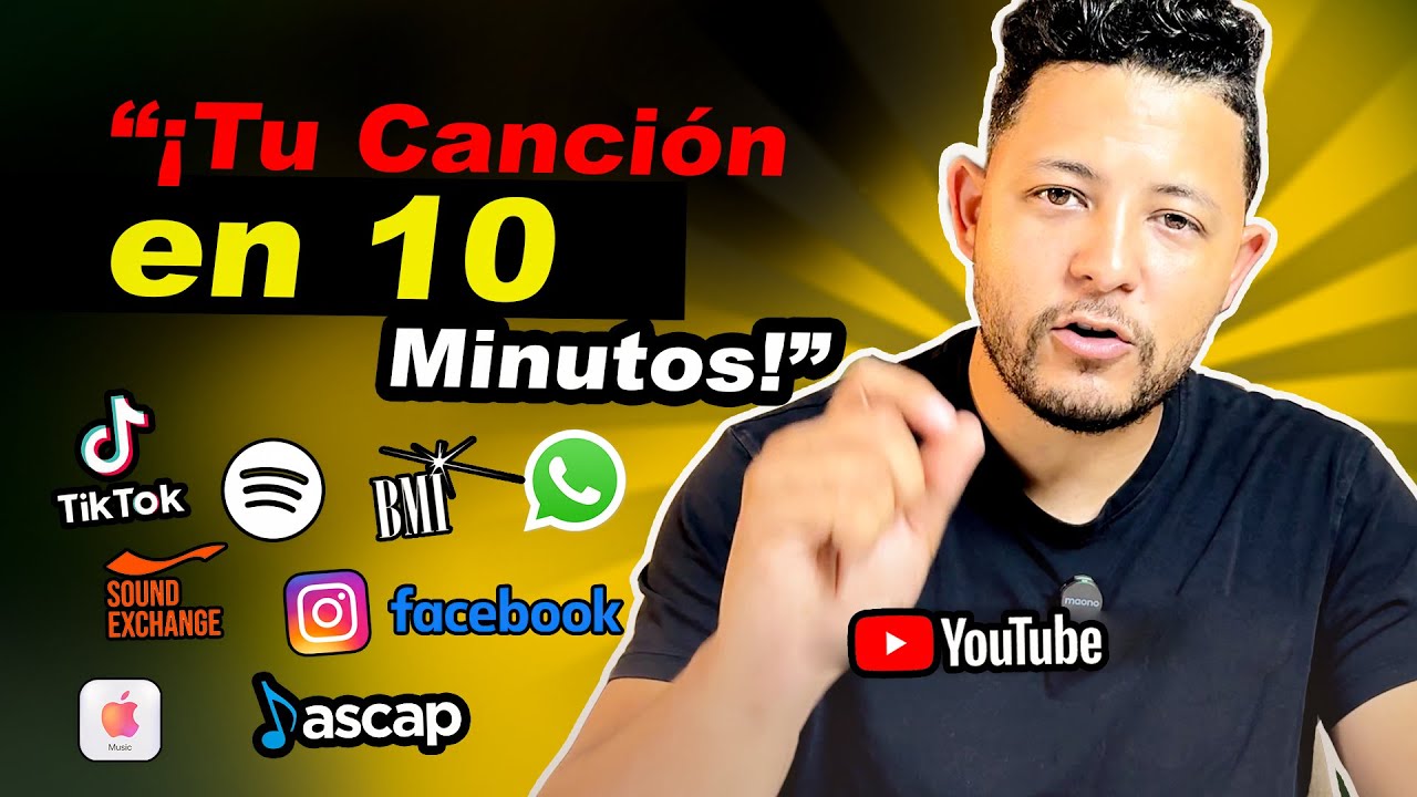 Como Distribuir Tu MÚSICA a Las Tiendas Digitales y Realizar Todos Los Registros en Solo 10 Minutos