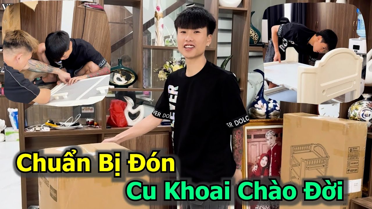 Hành Trình Chuẩn Bị Đón Cu Khoai Chào Đời | Đạt Villa x Vidhia