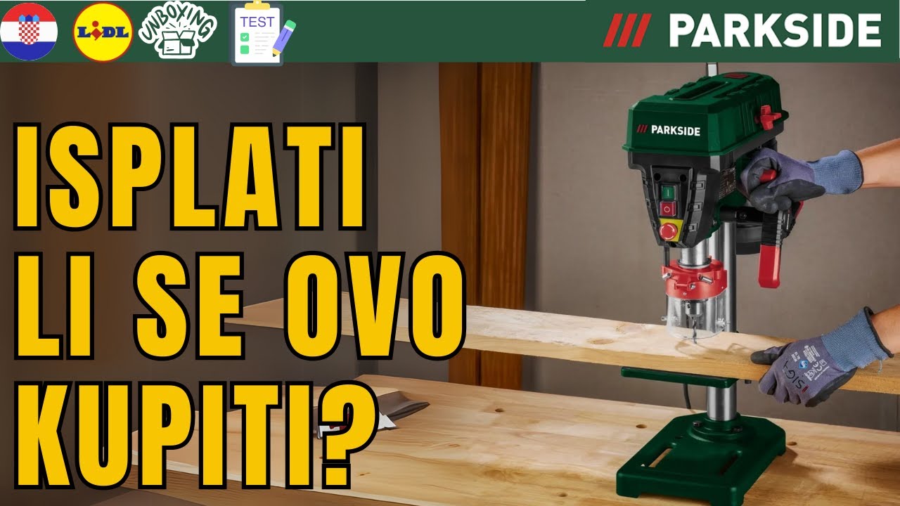 STOLNA BU&Scaron;ILICA Parkside PTBM 400 D1 HRVATSKA HRVATSKI LIDL