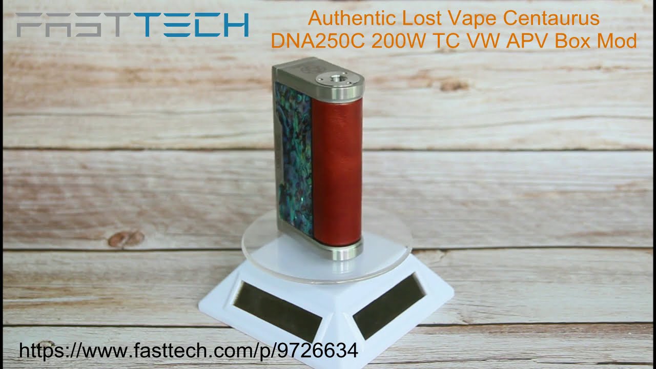 Authentic Lost Vape Centaurus DNA250C 200W TC VW APV Box Mod at FastTech.com