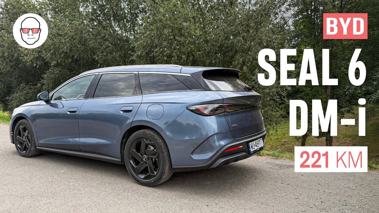 BYD Seal 6 DM-i 19 kWh Touring Comfort Lite test PL Pertyn Ględzi