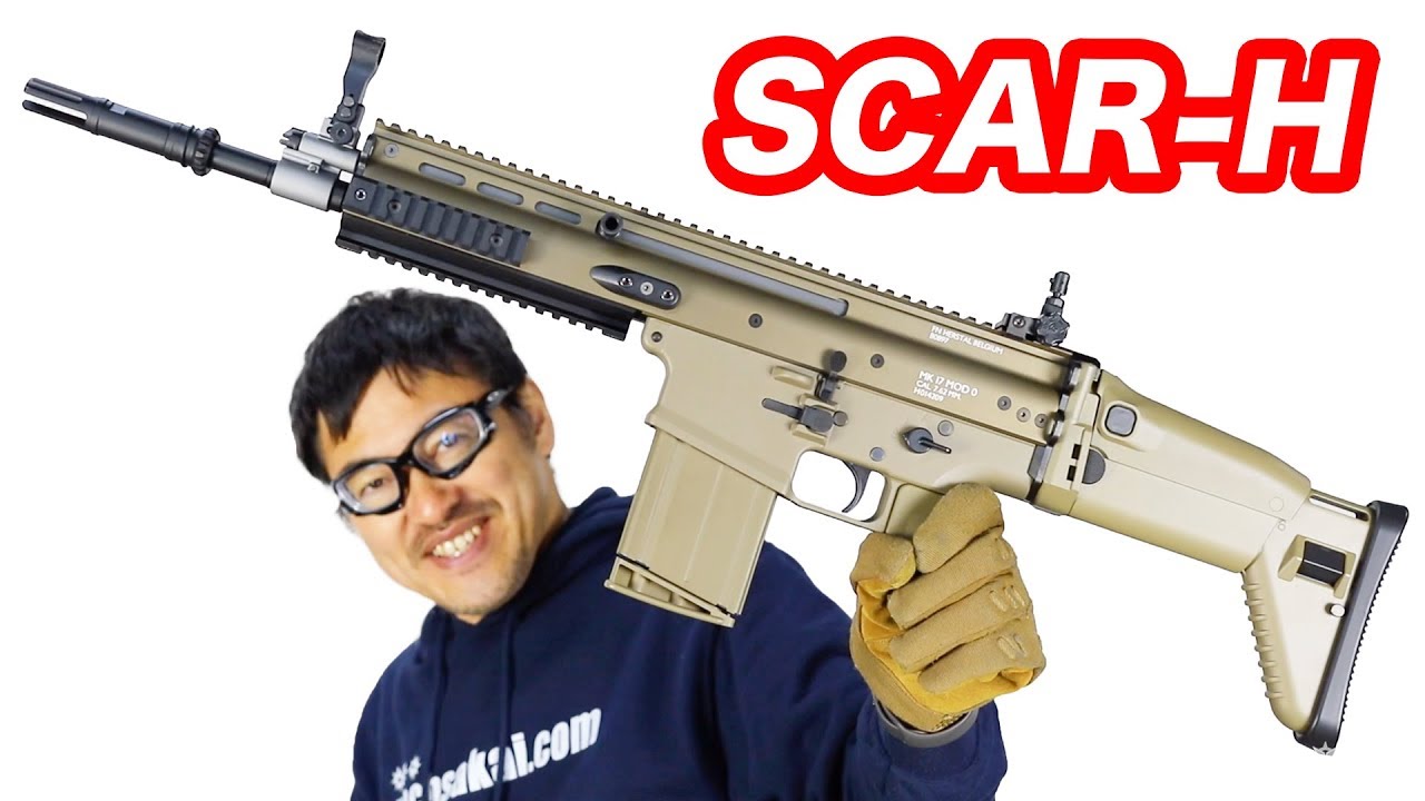 FN SCAR-H 東京マルイ 次世代電動ガン スカー mk17 マック堺 エアガンレビュー