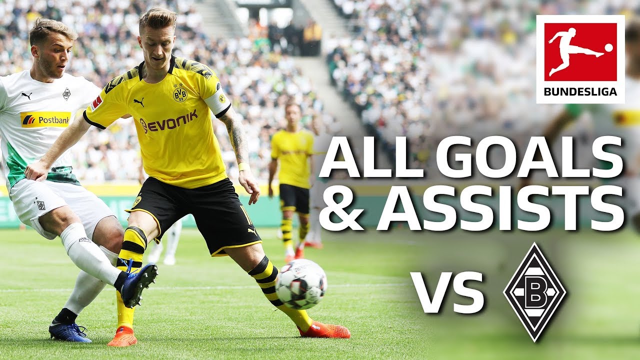 Marco Reus - All Goals & Assists vs. Borussia M&ouml;nchengladbach