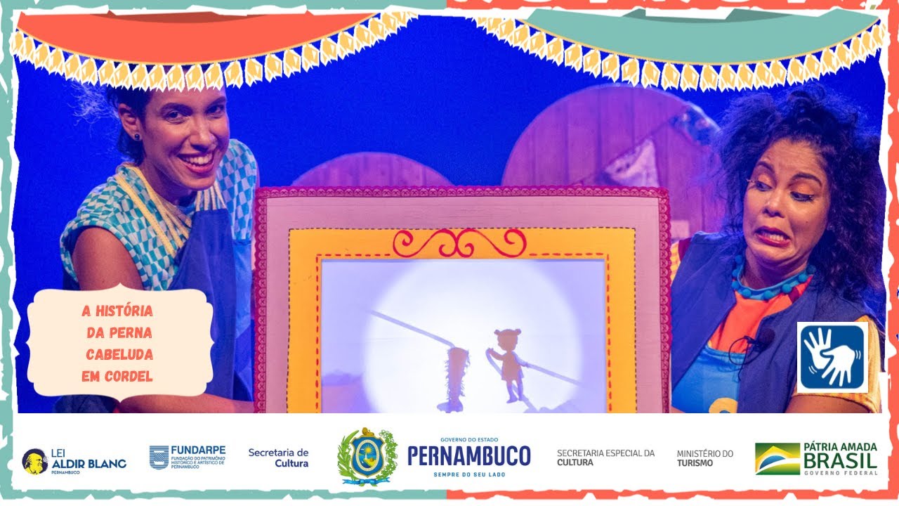 A História da Perna Cabeluda em Cordel - Cordel Animado 10 anos