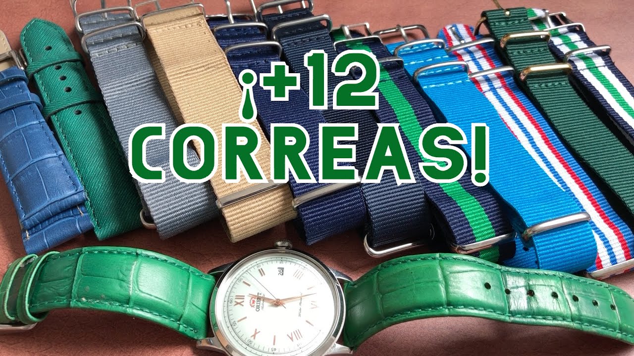 Probando MUCHAS correas en el Orient Bambino 2 FAC00008W0