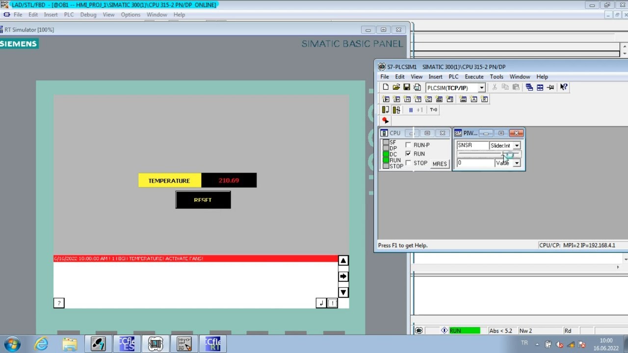WinCC flexible 2008 Tutorial - Alarms Setup – How to Configure Alarms