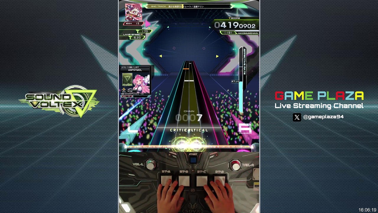 광주 게임플라자 SOUND VOLTEX VM (12번기) LIVE