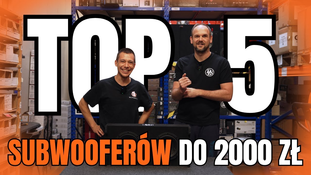 TOP 5: SUBWOOFERÓW CAR AUDIO do 2000zł - Który wybrać w 2025r? DLS, Helix, Alpine, GAS, Focal?